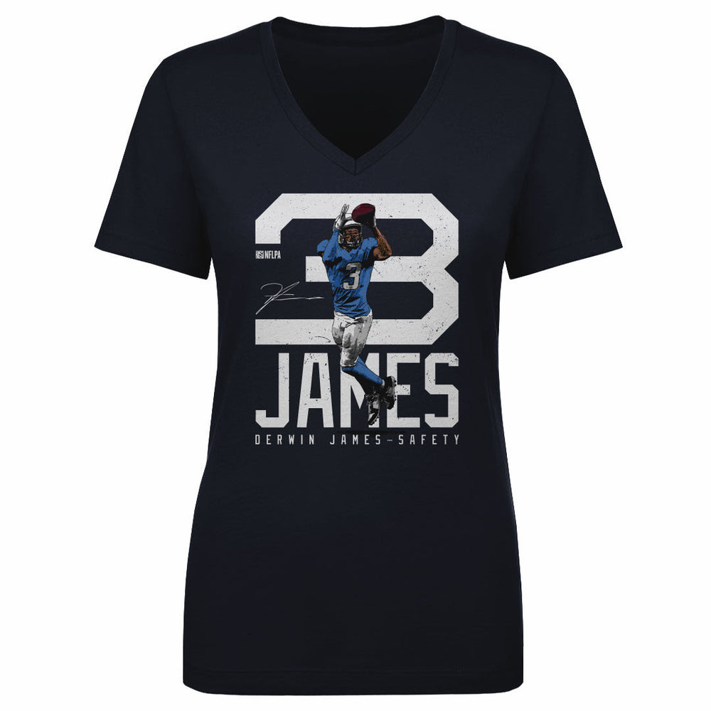 Derwin James Los Angeles C Bold Number WHT (ONLINE ORDER ONLY)