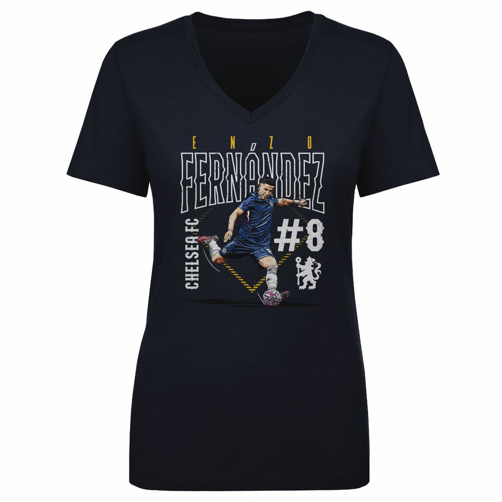 Enzo Fernandez Chelsea FC Outline Number WHT (ONLINE ORDER ONLY)