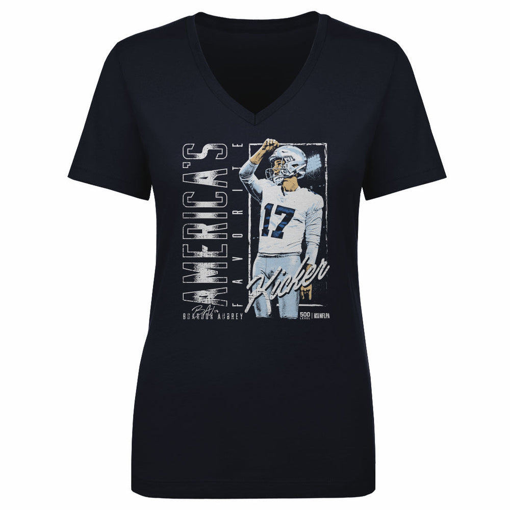 Brandon Aubrey Dallas Americas Favorite Kicker WHT (ONLINE ORDER ONLY)