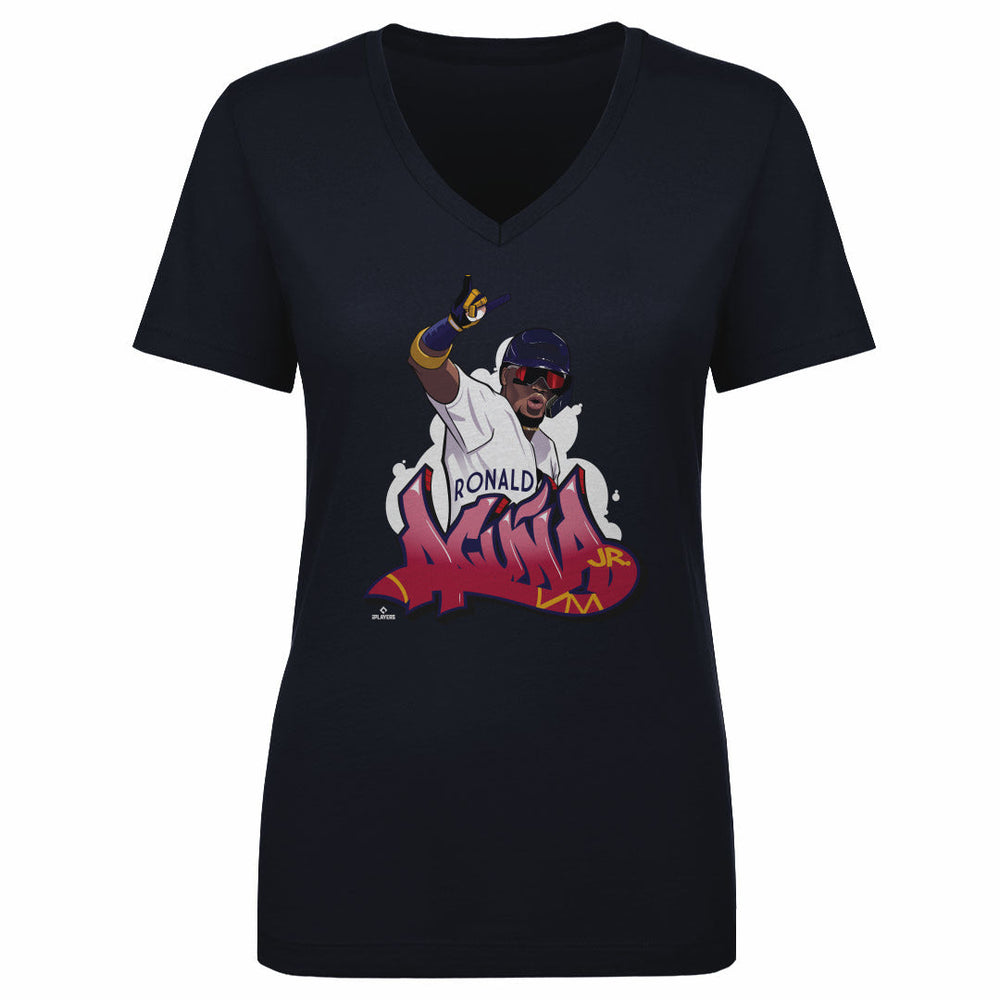 Ronald Acuna Jr. Atlanta Graffiti WHT (ONLINE ORDER ONLY)