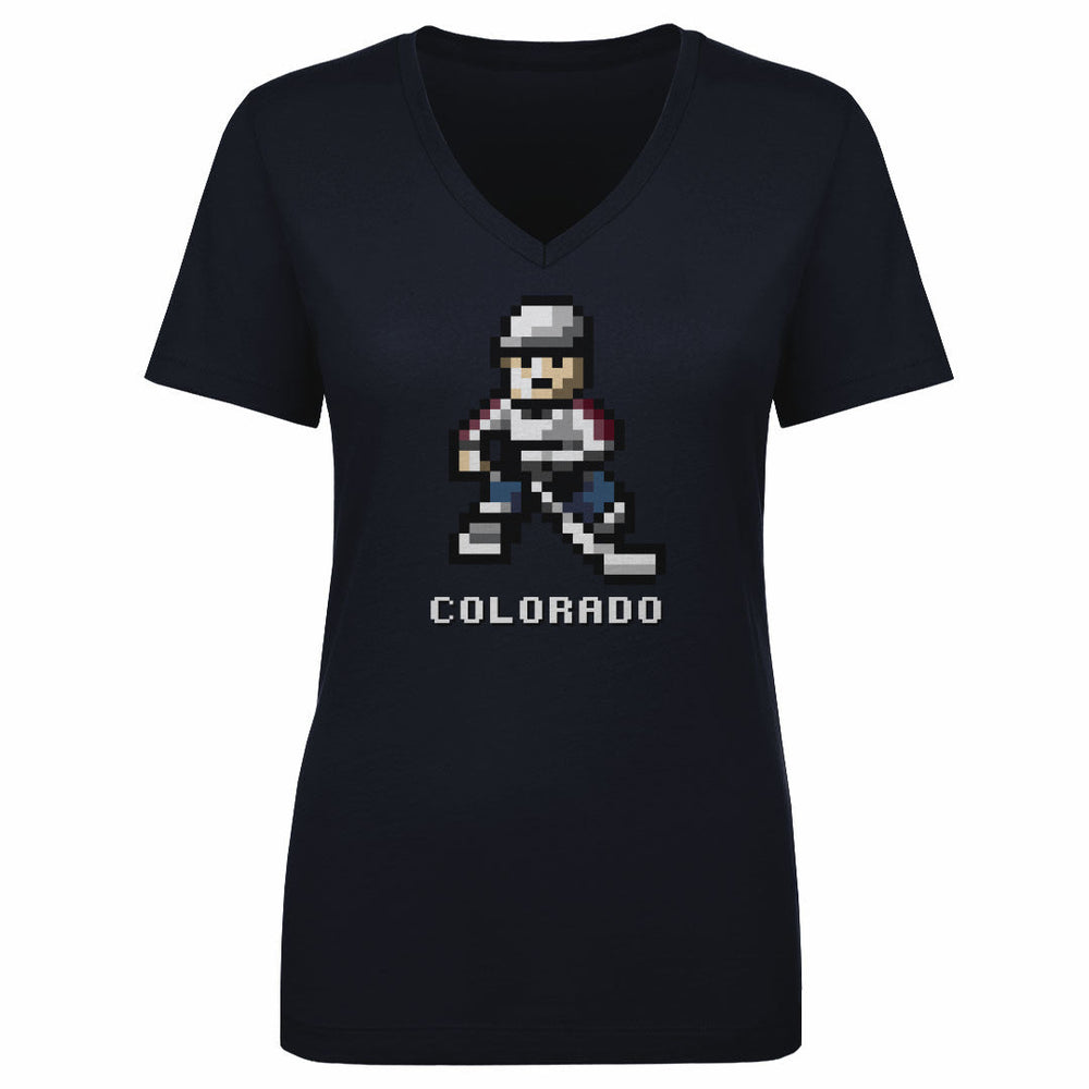 Colorado Hockey 8-bit WHT (ONLINE ORDER ONLY)
