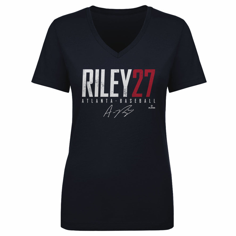 Austin Riley Atlanta Elite WHT (ONLINE ORDER ONLY)