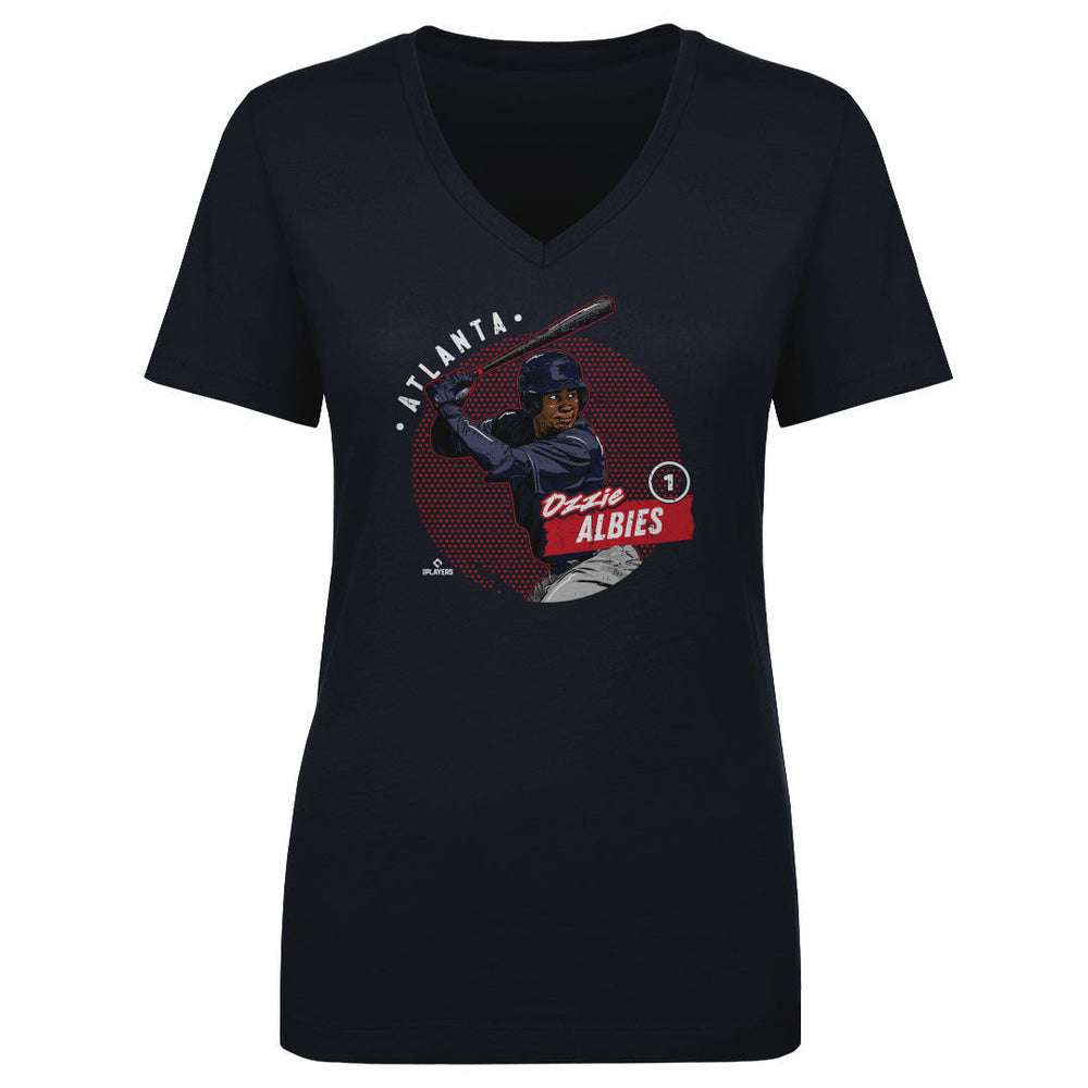 Ozzie Albies Atlanta Dots WHT (ONLINE ORDER ONLY)