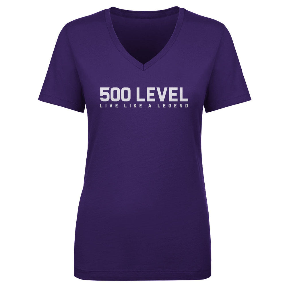500 LEVEL Wordmark WHT (ONLINE ORDER ONLY)