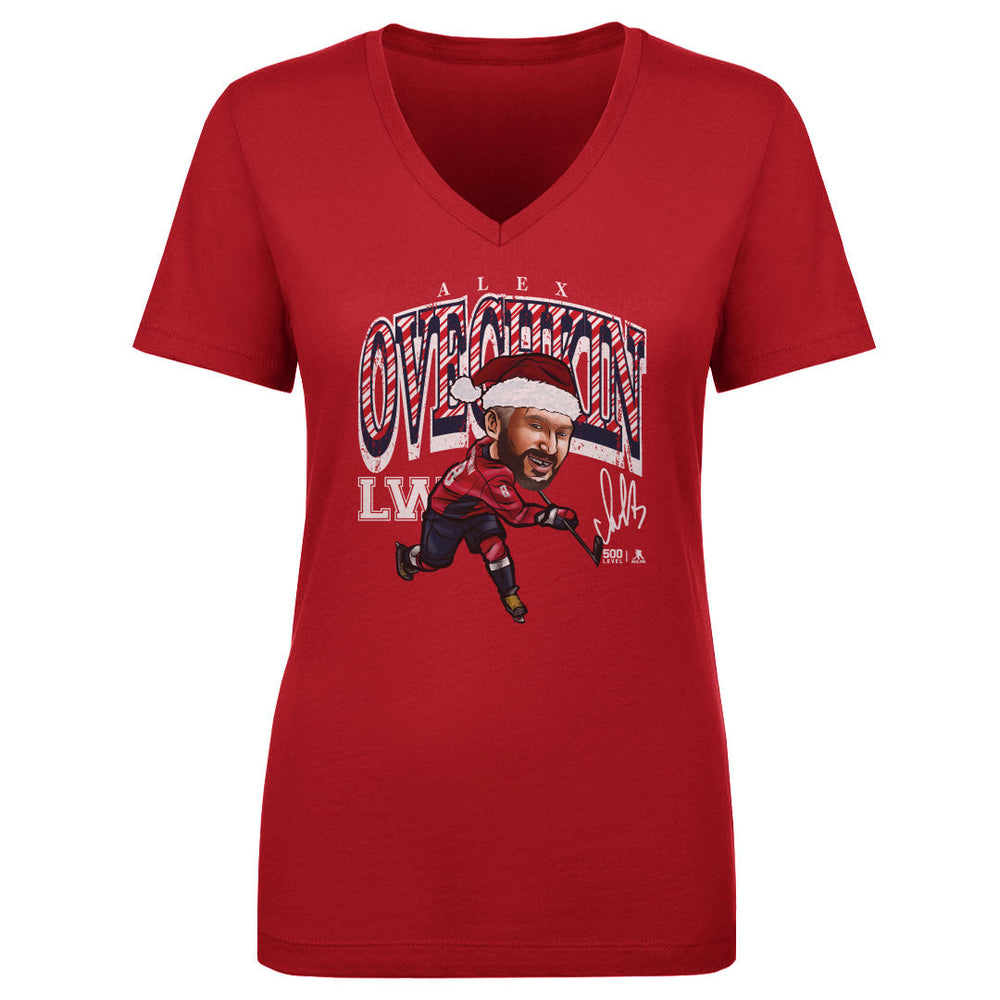 Alex Ovechkin Washington Cartoon Santa Hat WHT (ONLINE ORDER ONLY)