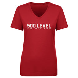 500 LEVEL Wordmark WHT (ONLINE ORDER ONLY)