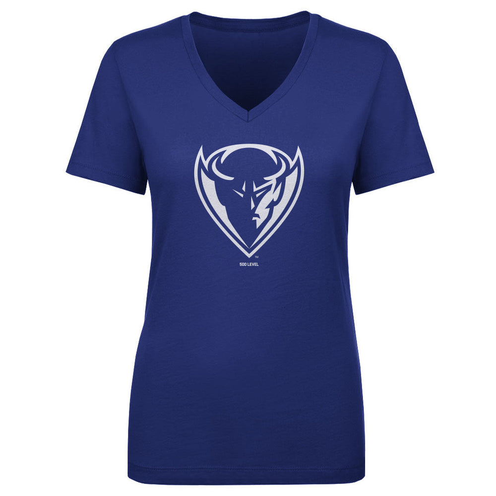 DePaul Blue Demons Primary Logo White WHT (ONLINE ORDER ONLY)