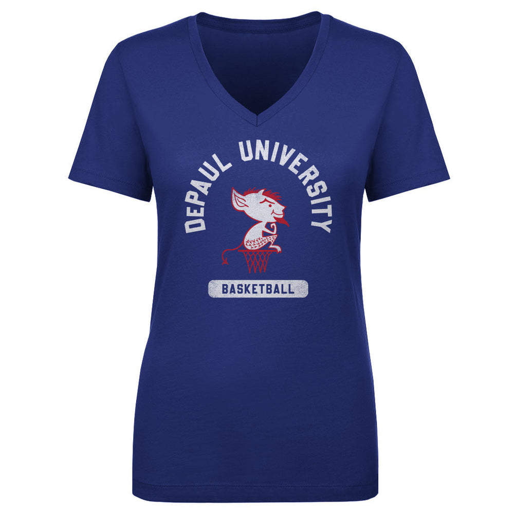 DePaul Blue Demons Mascot Basketball WHT (ONLINE ORDER ONLY)