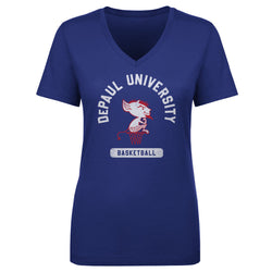 DePaul Blue Demons Mascot Basketball WHT (ONLINE ORDER ONLY)