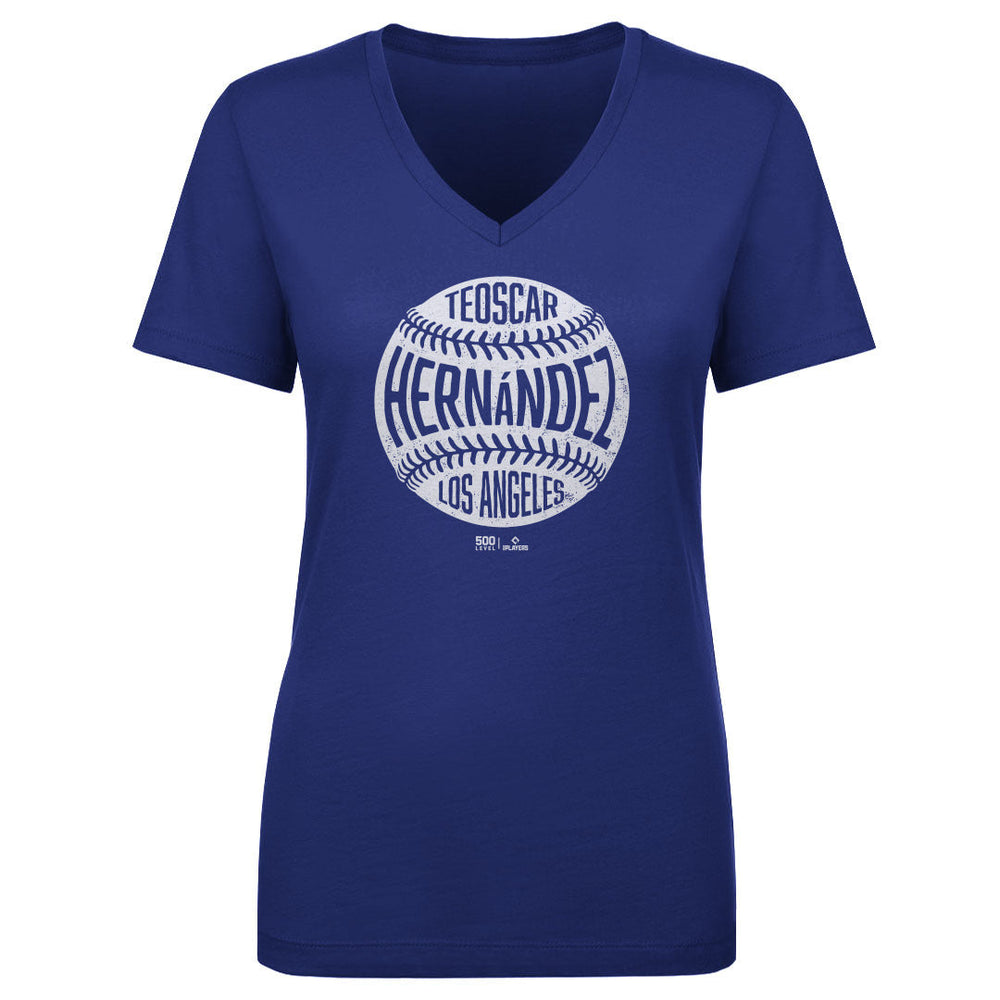 Teoscar Hernandez Los Angeles D Vintage Baseball WHT (ONLINE ORDER ONLY)