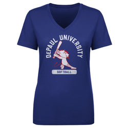 DePaul Blue Demons Billy Softball WHT (ONLINE ORDER ONLY)