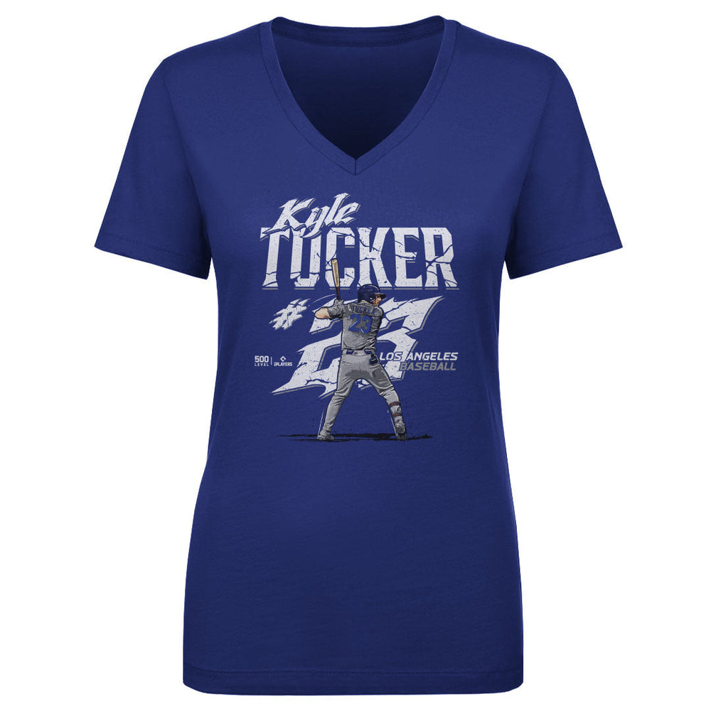 Kyle Tucker Los Angeles D Name Number WHT (ONLINE ORDER ONLY)