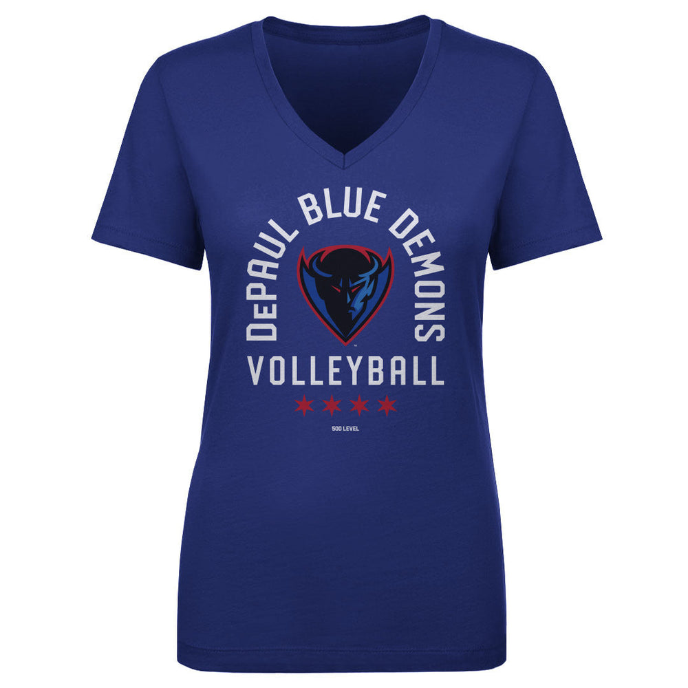 DePaul Blue Demons Volleyball Arc WHT (ONLINE ORDER ONLY)