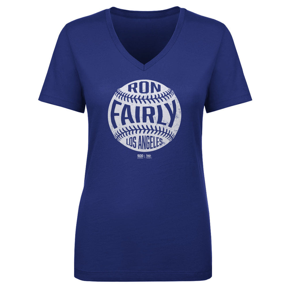Ron Fairly Los Angeles D Vintage Baseball WHT (ONLINE ORDER ONLY)
