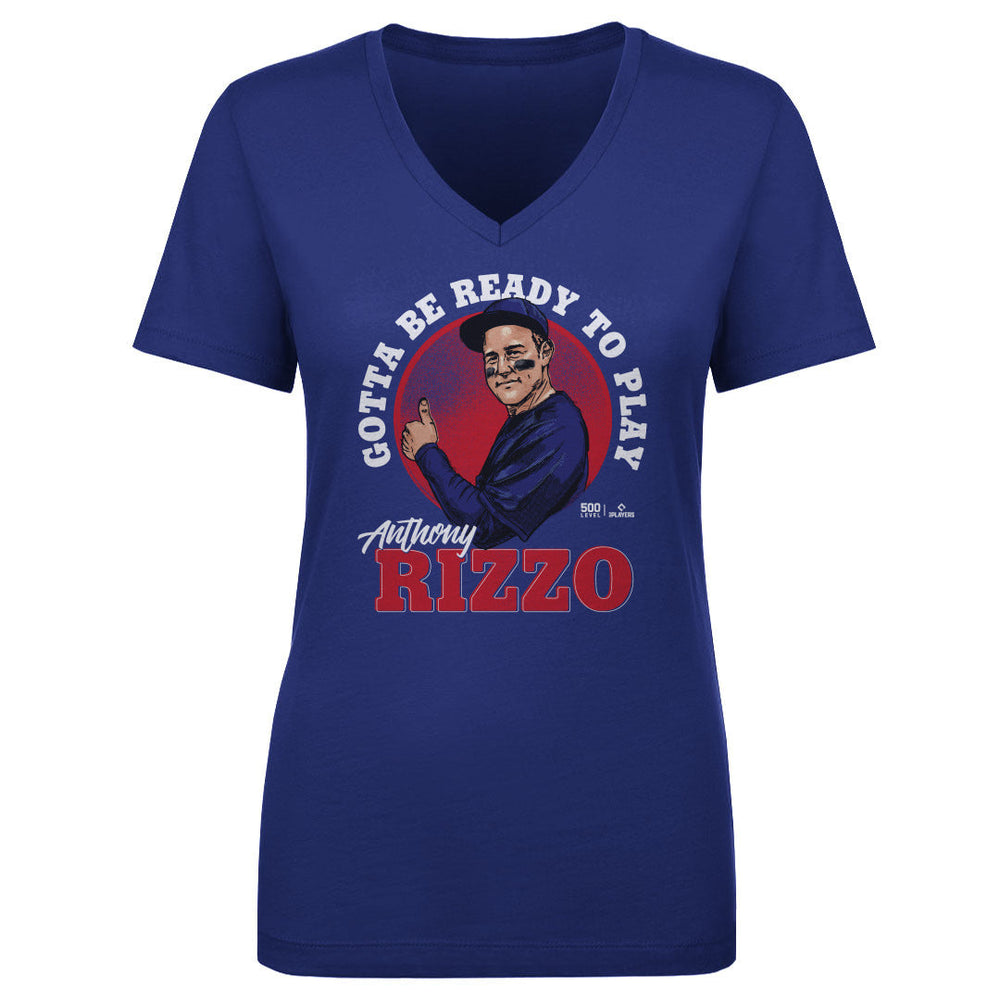 Anthony Rizzo Chicago C Ready To Play W WHT (ONLINE ORDER ONLY)