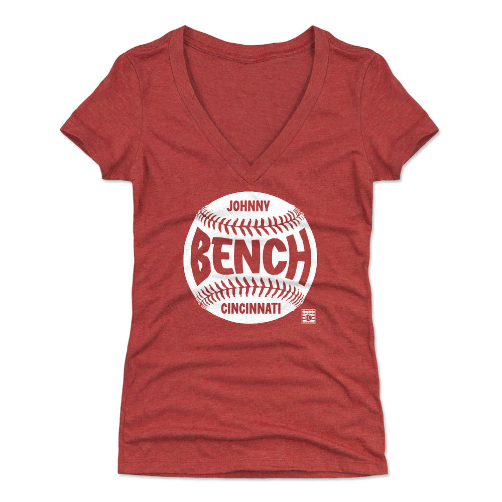 Johnny Bench Cincinnati Baseball WHT (ONLINE ORDER ONLY)