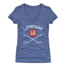 Pat LaFontaine New York I 16 Sticks WHT