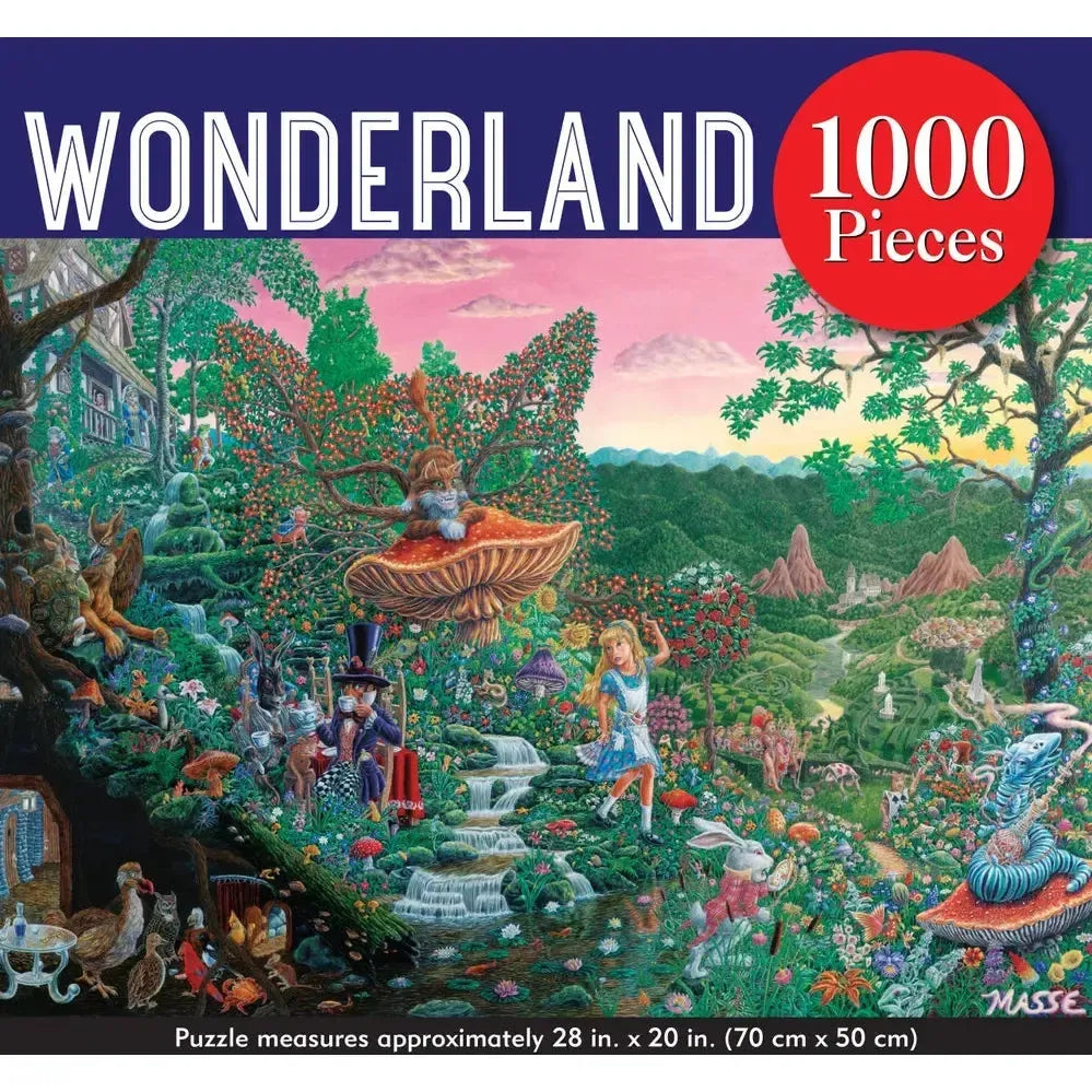 Wonderland 1000 Piece Jigsaw Puzzle Peter Pauper (ONLINE ORDER ONLY)