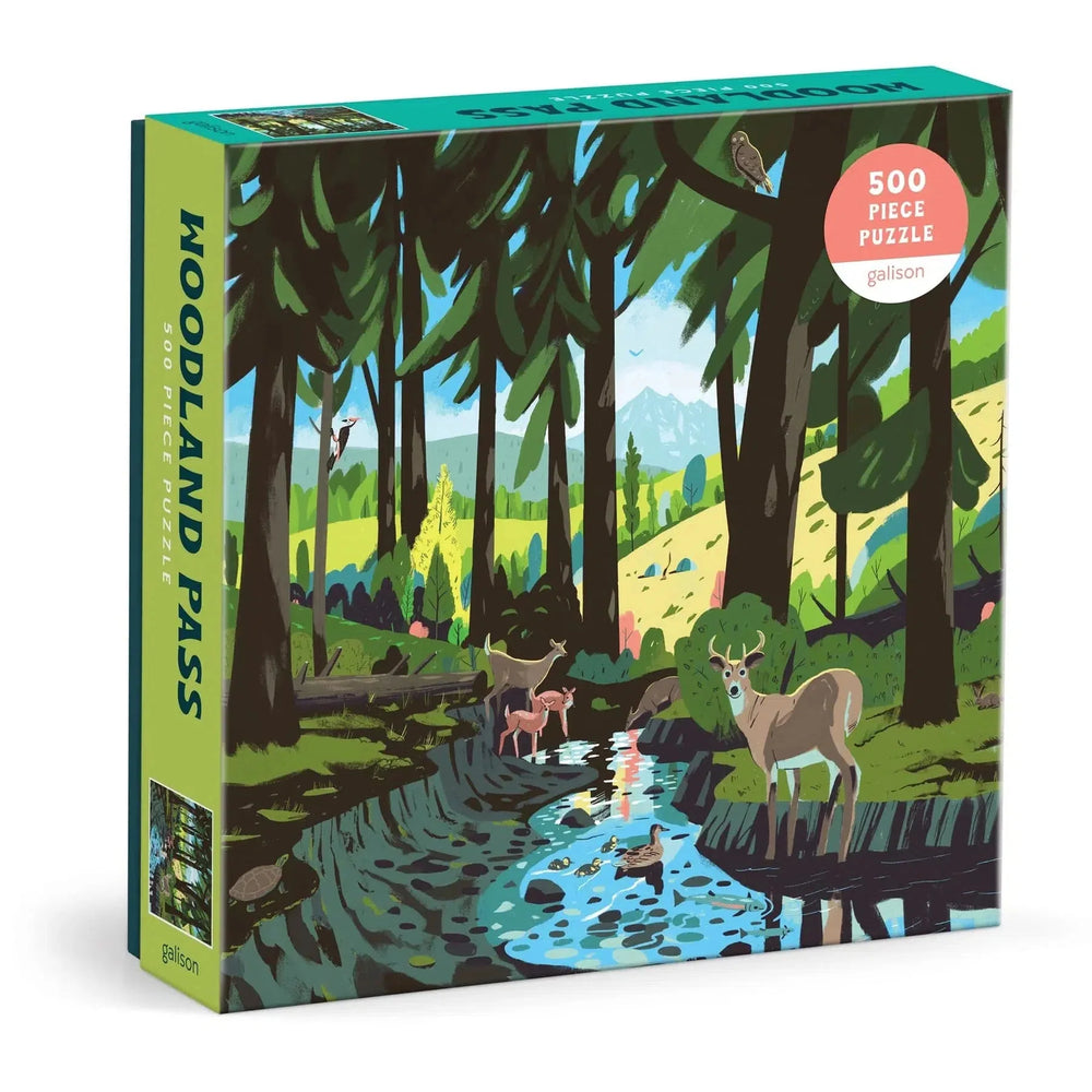 Woodland Pass 500 Piece Jigsaw Puzzle Galison (ONLINE ORDER ONLY)