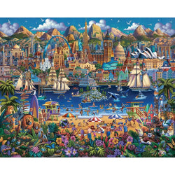 World Pieces 300 Piece Jigsaw Puzzle Dowdle (ONLINE ORDER ONLY)