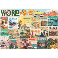 World Travel Adventures 1000 Piece Jigsaw Puzzle HGB (ONLINE ORDER ONLY)