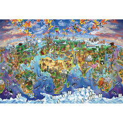 World Wonders 5000 Piece Jigsaw Puzzle Eurographics (ONLINE ORDER ONLY)