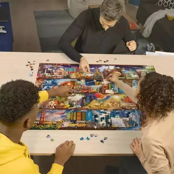 World of Books 2000 Piece Jigsaw Puzzle Ravensburger (ONLINE ORDER ONLY)