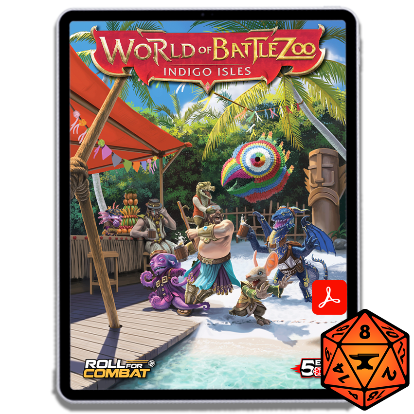World of Battlezoo: Indigo Isles for Foundry VTT (Online Order Only)