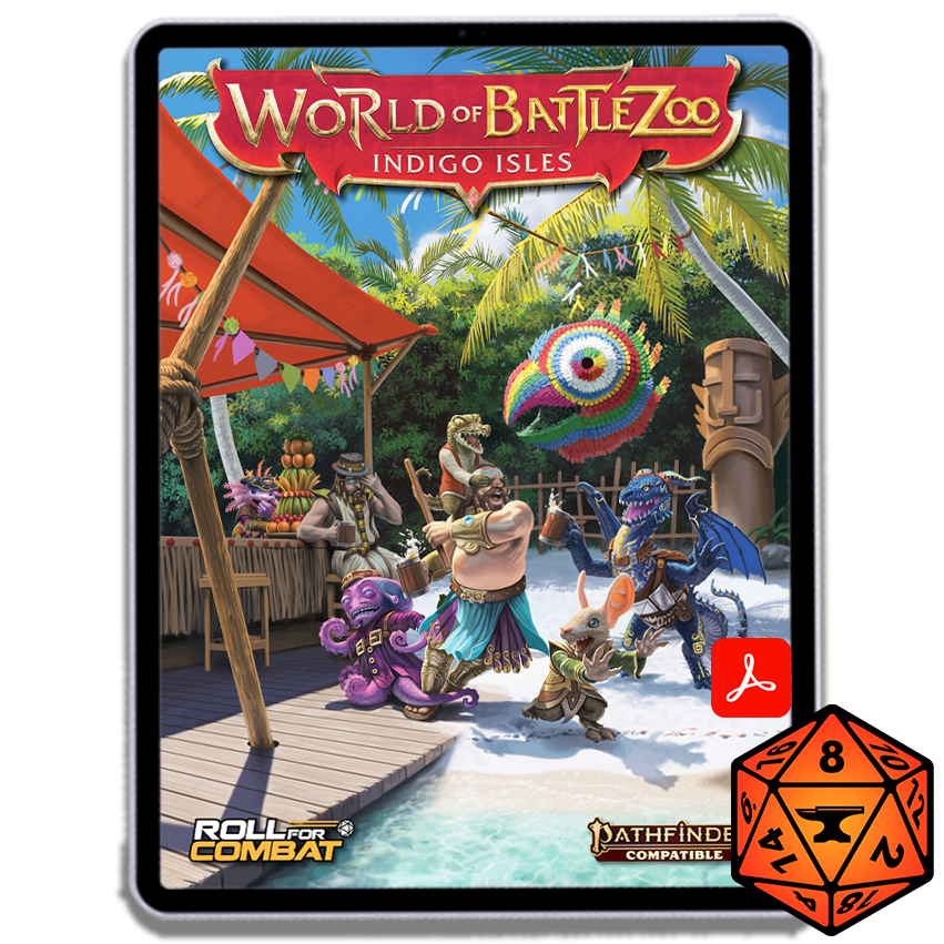 World of Battlezoo: Indigo Isles for Foundry VTT (Online Order Only)