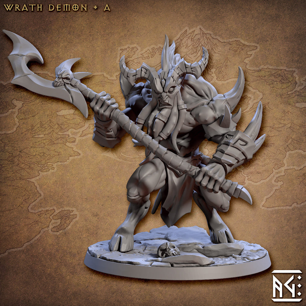 3D Printed Artisan Guild Abyss Wrath Demons Abyss Demons Set 28mm 32mm (Online Only)