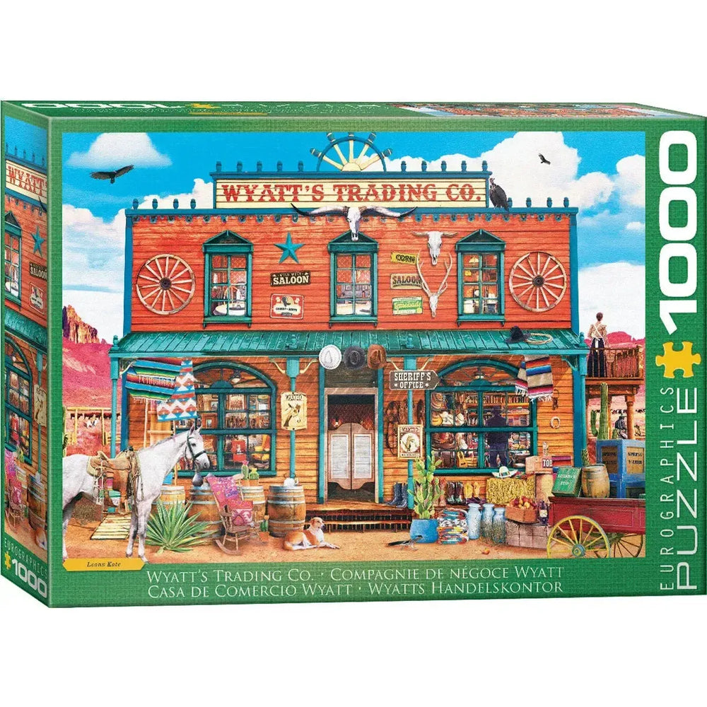 Wyatt's Trading Co 1000 Piece Jigsaw Puzzle Eurographics (ONLINE ORDER ONLY)