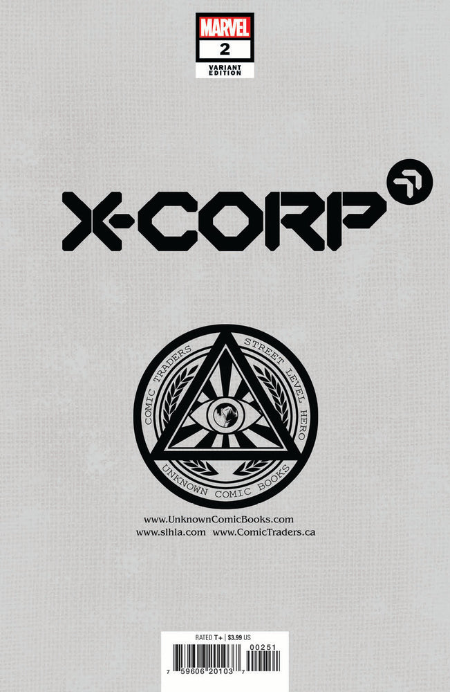 X-Corp #3 Unknown Comics Stephen Segovia Exclusive Virgin Var (07/14/2021) (ONLINE ORDER ONLY)