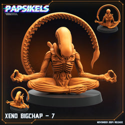 3D Printed Papsikels Xeno Bigchap Nov 2024 Scifi 28mm 32mm (Online Only)