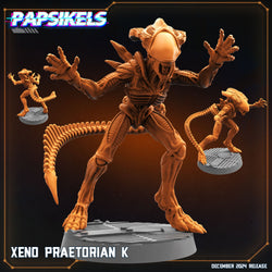 3D Printed Papsikels Xeno Praetorian Dec. 2024 SciFi 28mm 32mm (Online Only)