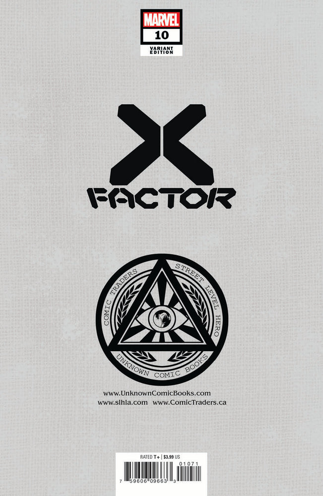 X-Factor #10 Unknown Comics Miguel Mercado Exclusive Var Gala (06/30/2021)