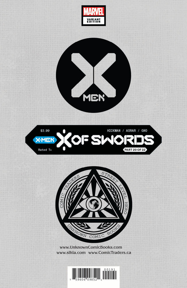 [Signed by Jennifer Dale] X-Men #15 Unknown Comics Kael Ngu Exclusive Secret Virgin Var Xos [IN STOCK] (ONLINE ORDER ONLY)