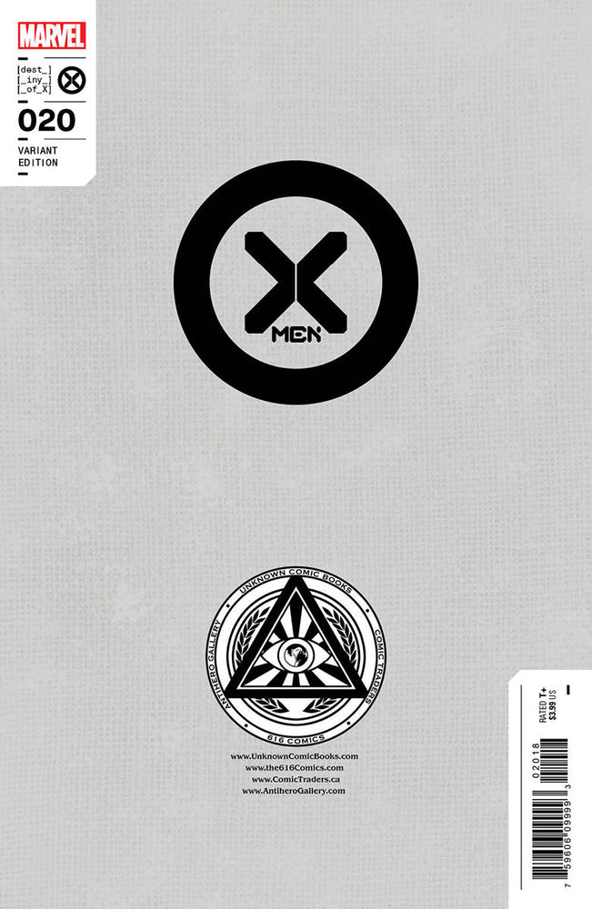 [Signed by Nathan Szerdy] X-MEN #20 UNKNOWN COMICS MEGACON EXCLUSIVE VAR [IN STOCK] (ONLINE ORDER ONLY)