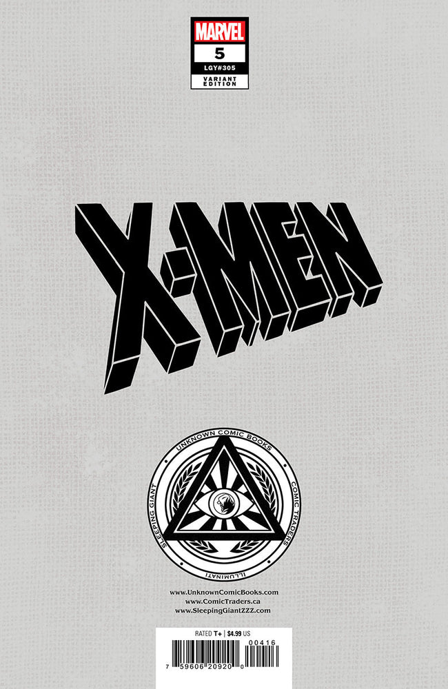 X-Men #5 Unknown Comics Kendrick Lim Exclusive Var (10/02/2024) (ONLINE ORDER ONLY)