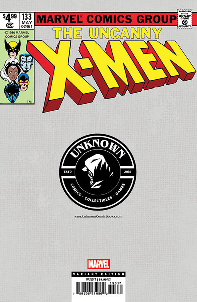 [Signed by Leirix] Uncanny X-men #133 Facsimile Unknown Comics Exclusive Leirix Virgin Var [IN STOCK] (ONLINE ORDER ONLY)