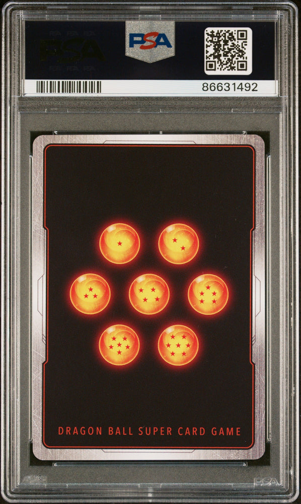 2021 DRAGON BALL SUPER CROSS SPIRITS SSG GOKU, LGNDRY SPRT #P-312 - PSA 10 (Online Order Only)