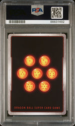2021 DRAGON BALL SUPER CROSS SPIRITS SSG GOKU, LGNDRY SPRT #P-312 - PSA 10 (Online Order Only)
