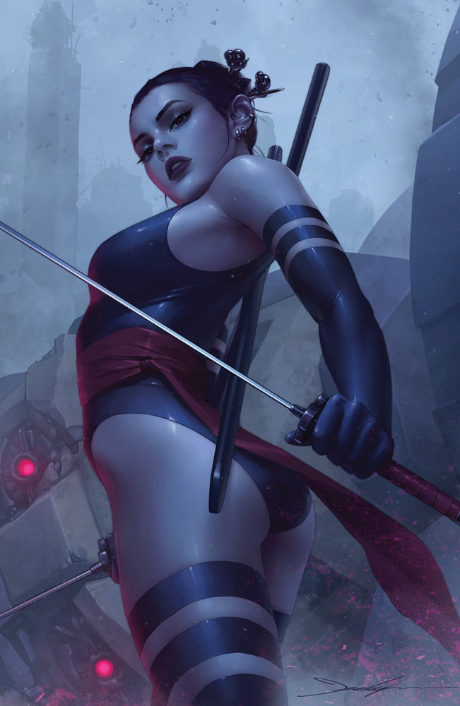X-Men #2 Jeehyung Lee Psylocke Variant Pin-Up GGA (08/11/2021) Marvel (ONLINE ORDER ONLY)