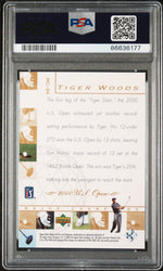 2003 UPPER DECK MAJOR CHAMPIONS TIGER WOODS MAJOR CHAMPIONS #MC-34 - PSA 9 (Online Order Only)