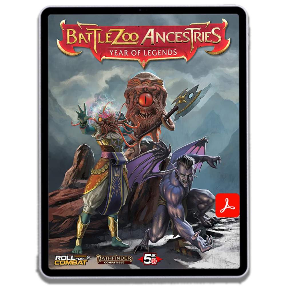 Battlezoo Ancestries: Year of Legends PDF (Online Order Only)