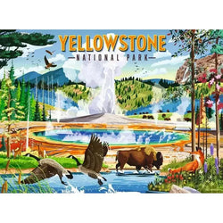 Yellowstone National Park 500 Piece Jigsaw Puzzle Ravensburger (ONLINE ORDER ONLY)