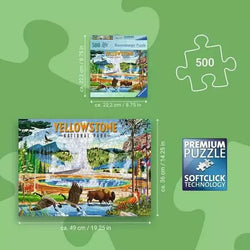 Yellowstone National Park 500 Piece Jigsaw Puzzle Ravensburger (ONLINE ORDER ONLY)