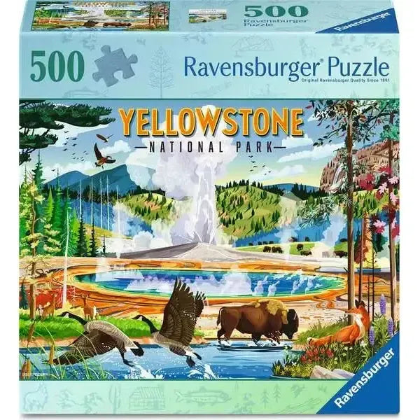 Yellowstone National Park 500 Piece Jigsaw Puzzle Ravensburger (ONLINE ORDER ONLY)