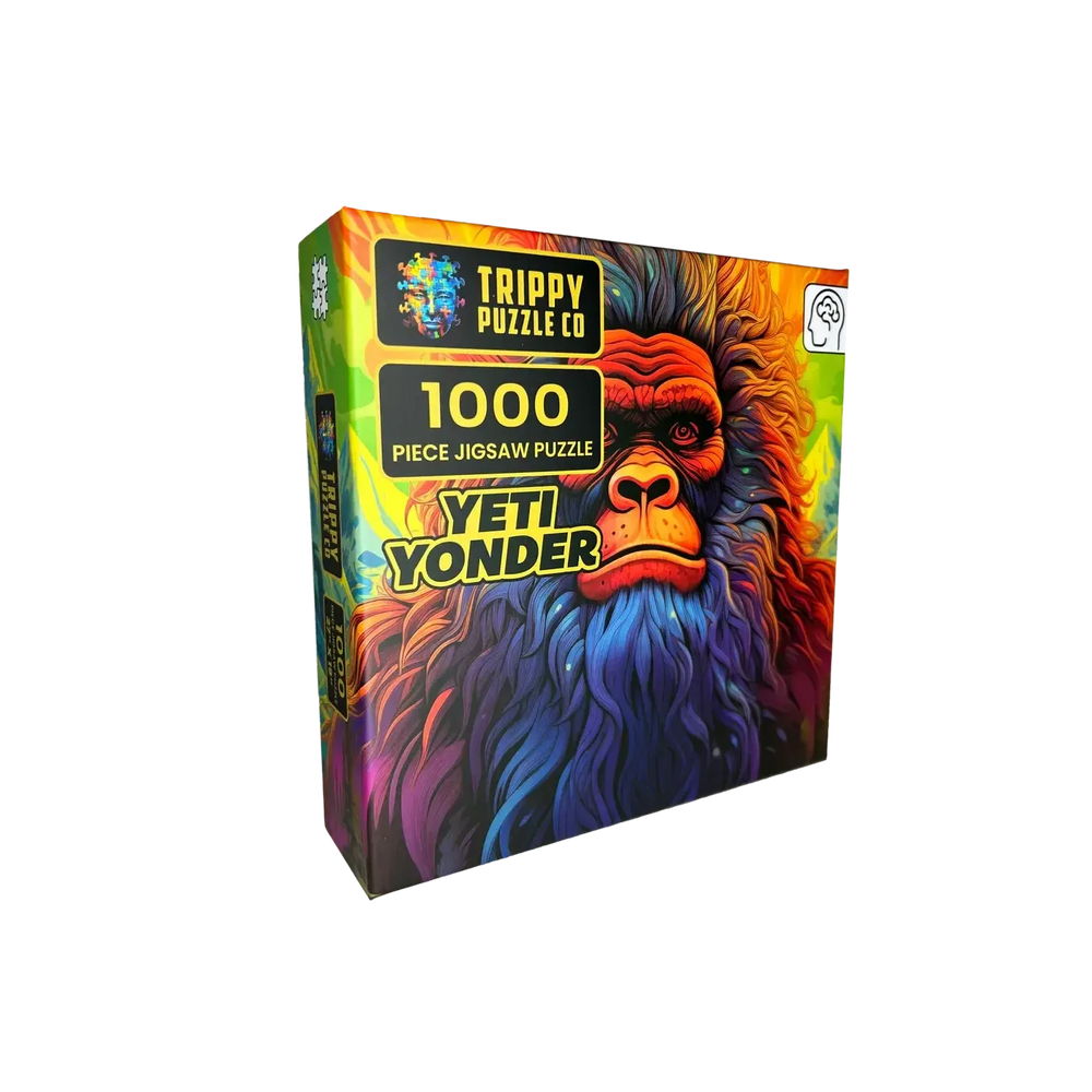 Yeti Yonder 1000 Piece Jigsaw Puzzle Trippy (ONLINE ORDER ONLY)