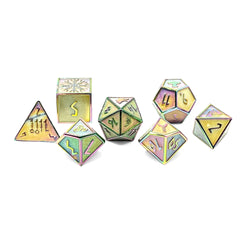 Yggdrasil - Norse Themed Metal Dice Set (Online Only)