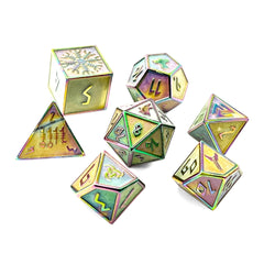 Yggdrasil - Norse Themed Metal Dice Set (Online Only)